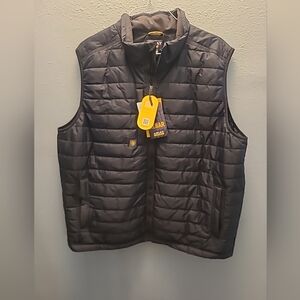 Ariat Men's Dark Quilted Vest